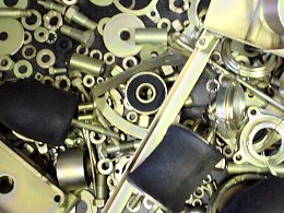 Zinc plated parts