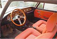 Interior of Matteo's Fulvia coup&eacute;