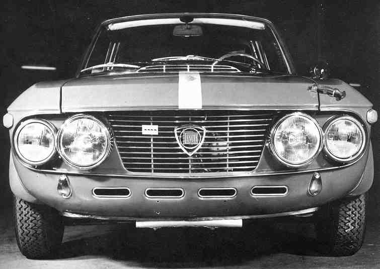 Lancia Fulvia Coup 16HF known as Fanalone