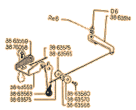 Aprilia hand throttle mechanism